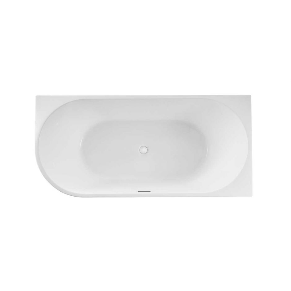 Угловая акриловая ванна Vincea слив-перелив в комплекте VBT-402-1800 ФОТО