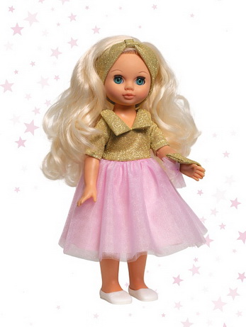 Эля праздничная 5. Кукла пластмассовая 30 см