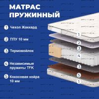 Матрас Hard-Soft 1 TFK ДМ*