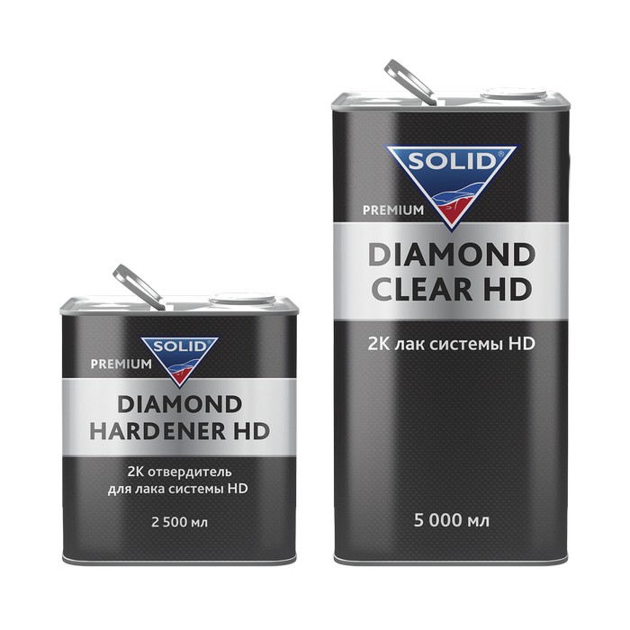 Solid PROF PREMIUM DIAMOND CLEAR HD - 2K лак системы HS, 5л.
