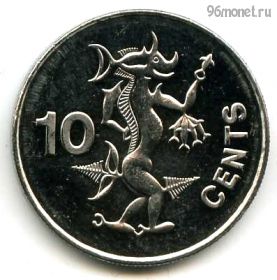 Соломоновы острова 10 центов 1996