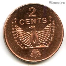 Соломоновы острова 2 цента 1996