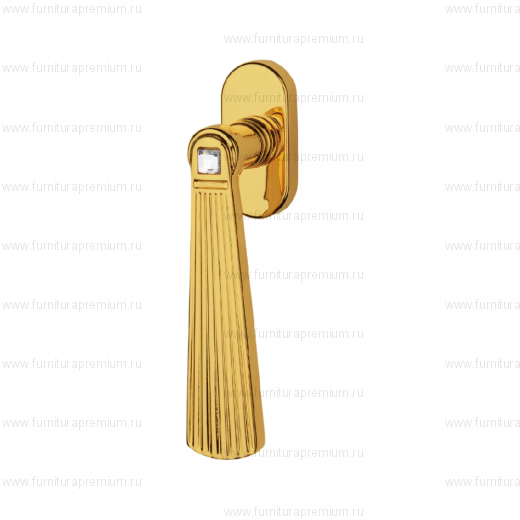 Оконная ручка Linea Cali Opera Crystal 1056 DK Оконная ручка Linea Cali Opera Crystal 1056 DK