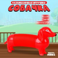 Развивающая игрушка «Собачка», цвета МИКС