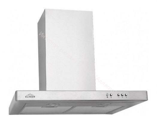 Вытяжка ELIKOR Квадра 90П-650-К3Д нержавеющая сталь (940708)
