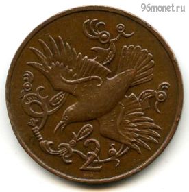 Остров Мэн 2 пенса 1980