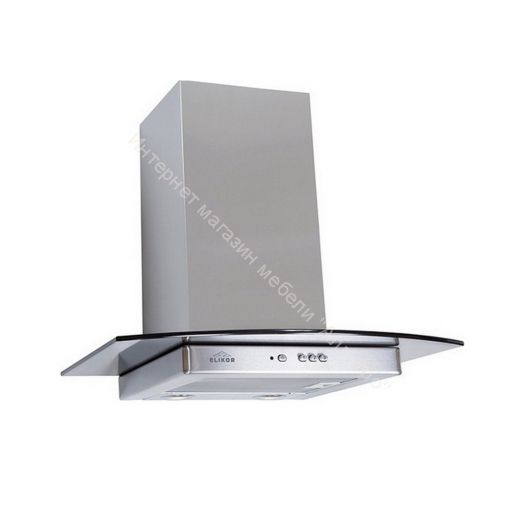 Вытяжка ELIKOR Кристалл 60Н-430-К3Д нержавеющая сталь/стекло тонированное (941248)