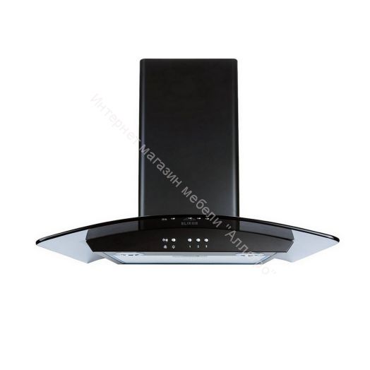 Вытяжка ELIKOR Аметист 60П-430-К3Д (КВ II М-430-60-305) черный/стекло тонированное