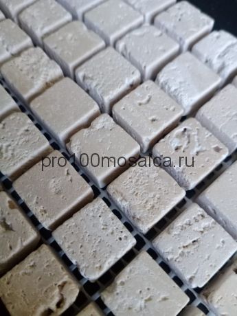 TRAVERTINE CLASSIC Tum. 15x15. Мозаика серия STONE, размер, мм: 305*305*4 (ORRO Mosaic)