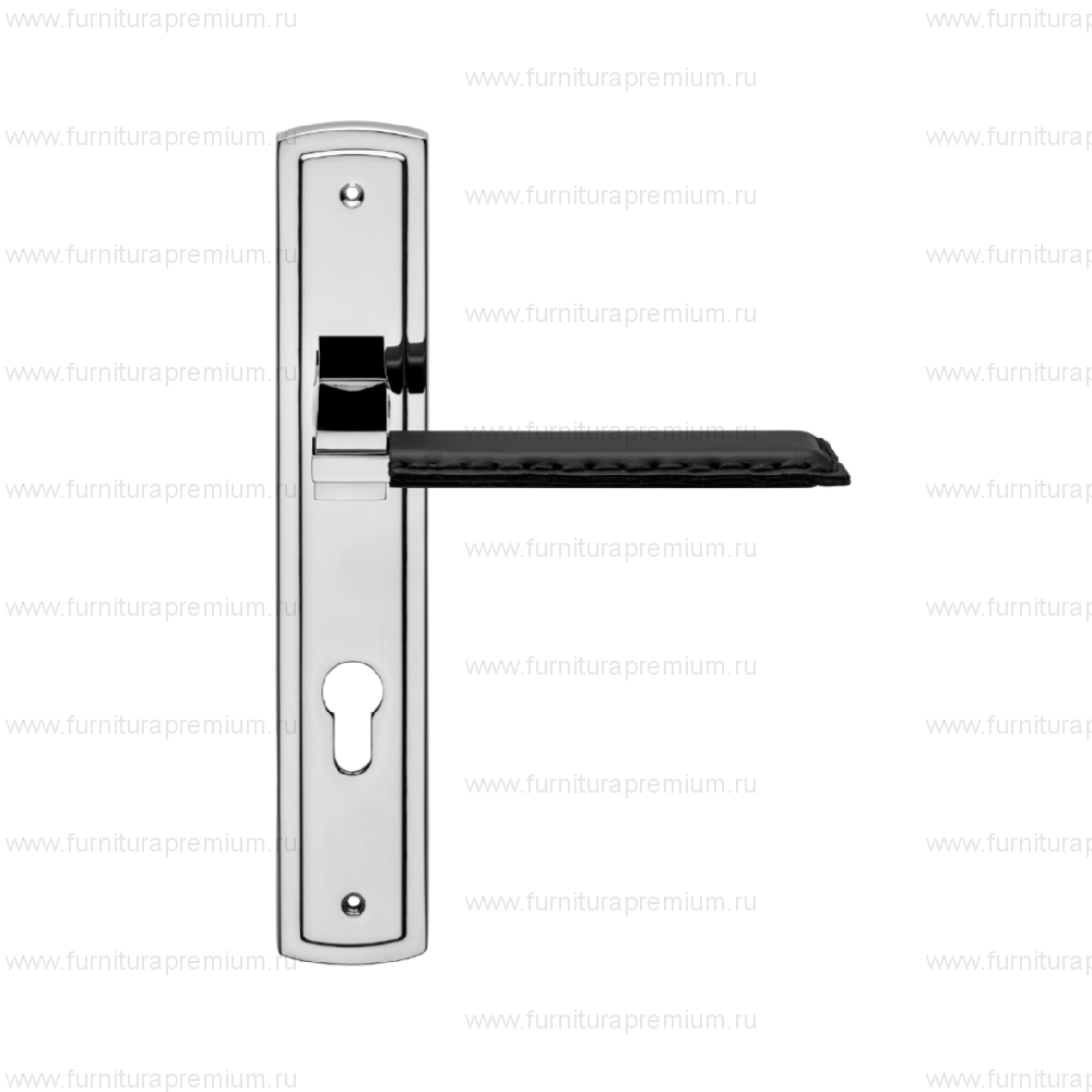 Ручка на планке Linea Cali Slim Pelle 1111 PL