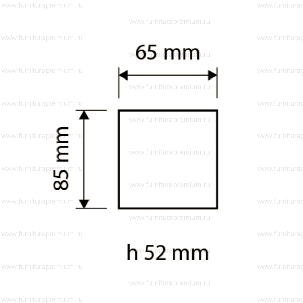 Ручка-кноб Linea Cali Tiffany Mesh 1307 PT