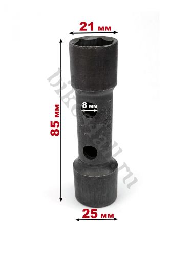 Ключ свечной 16-18 двусторонний 85 мм