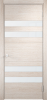 Межкомнатная Дверь Verda Турин 10 Дуб Бежевый Вералинга со Стеклом Лакобель 2000х600мм (Полотно 1шт) / Верда.