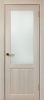 Межкомнатная Дверь Verda Матрикс МК-7 Дуб Пепельный со Стеклом Сатинато 2000х600мм (Полотно 1шт) / Верда.