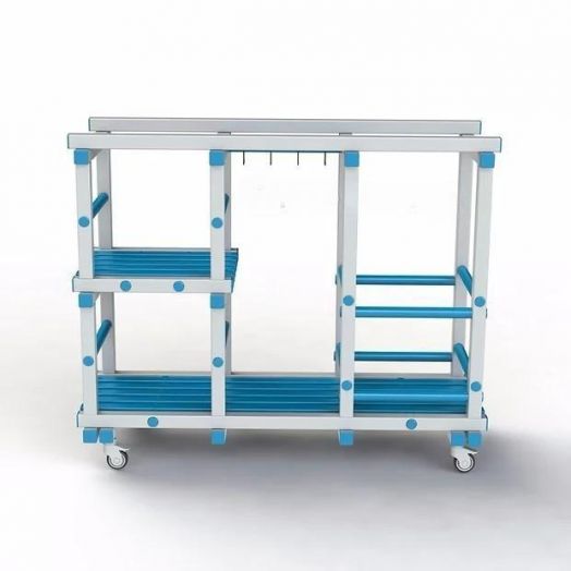 Стеллаж  пластиковый в бассейн 1500х585х1250 мм