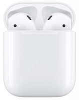 Беспроводные наушники Apple AirPods 2 с зарядным футляром MV7N2, Lightning, белый