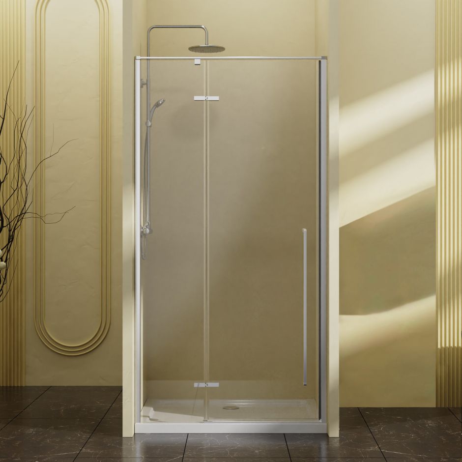 Изображение Стеклянная душевая дверь Vincea VDPH-5SN100CL 100х195 см