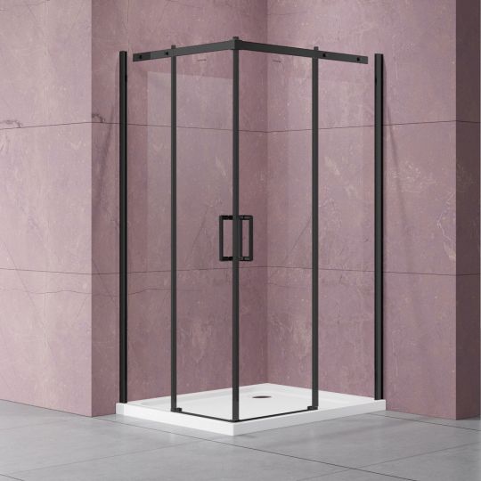 Раздвижной душевой уголок Vincea VSS-4D100CL 100х100 см схема 6