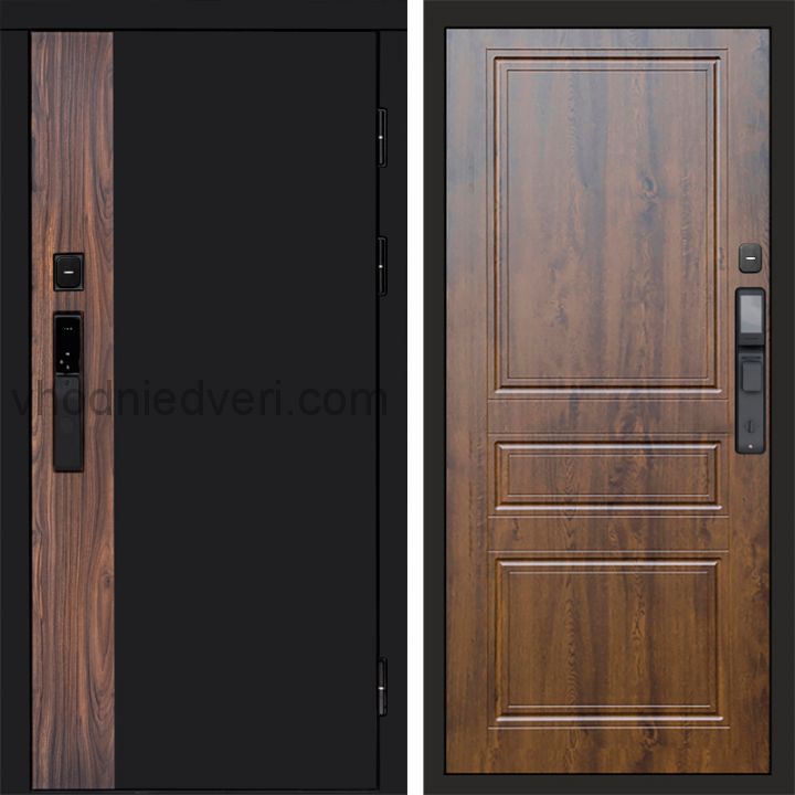 Входная дверь Termo-door ТОР с электрозамком - Классика Дуб