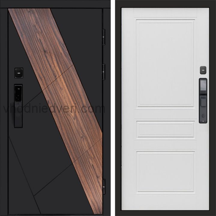 Входная дверь Termo-door НОВА с электрозамком - Классика Лиственница