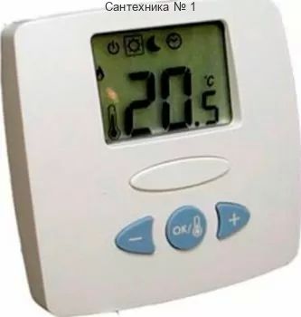 Электронный радиотермостат STOUT WFHT-RF LCD