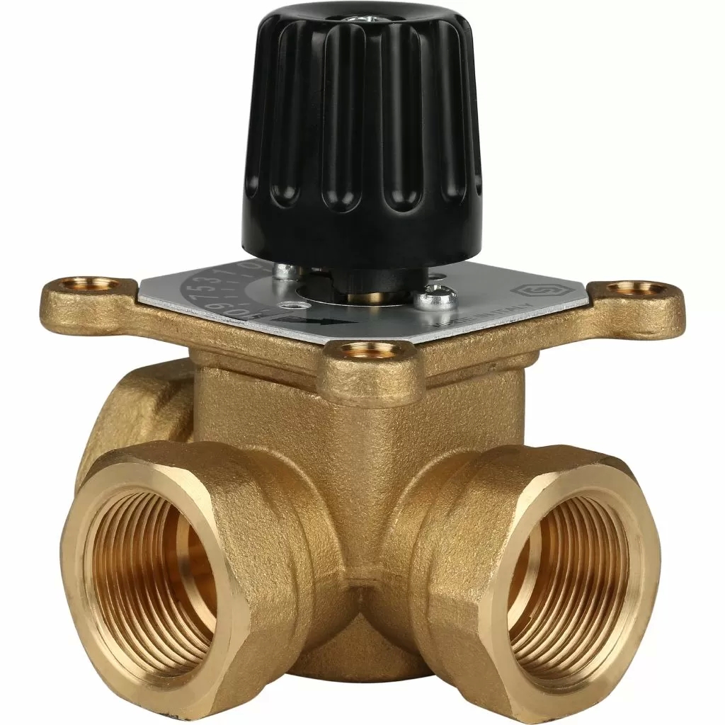 Смесительный клапан 3-х ходовой Stout 1 1/2* (KVs 26 м3/ч)