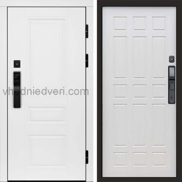 Входная дверь Termo-door ОРЕГОН WHITE с электрозамком - Спарта Лиственница