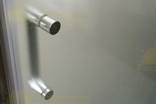 Квадратный душевой уголок Belbagno Uno-195 A  профиль хром 80х80 см схема 6