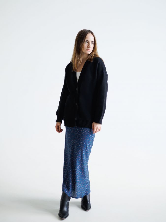 Кардиган с космонавтом