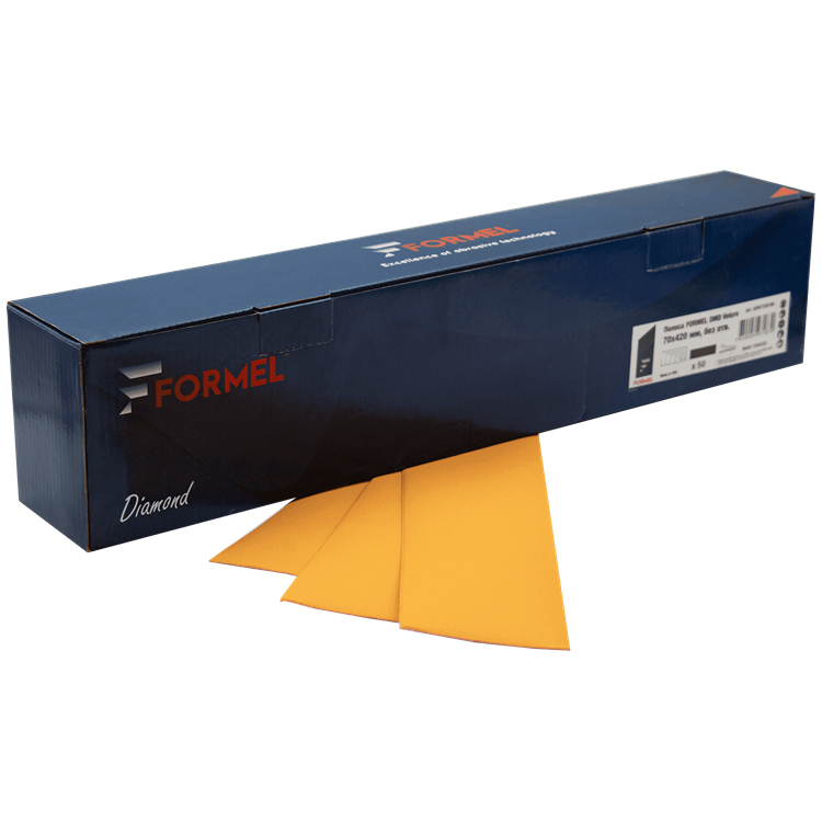 Formel Diamond Полоска шлифовальная на бумажной основе 70мм. x 420мм., Р240, в упаковке 50шт.