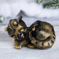 Фигурное мыло "Дракончик лежит" коричневое, 70гр