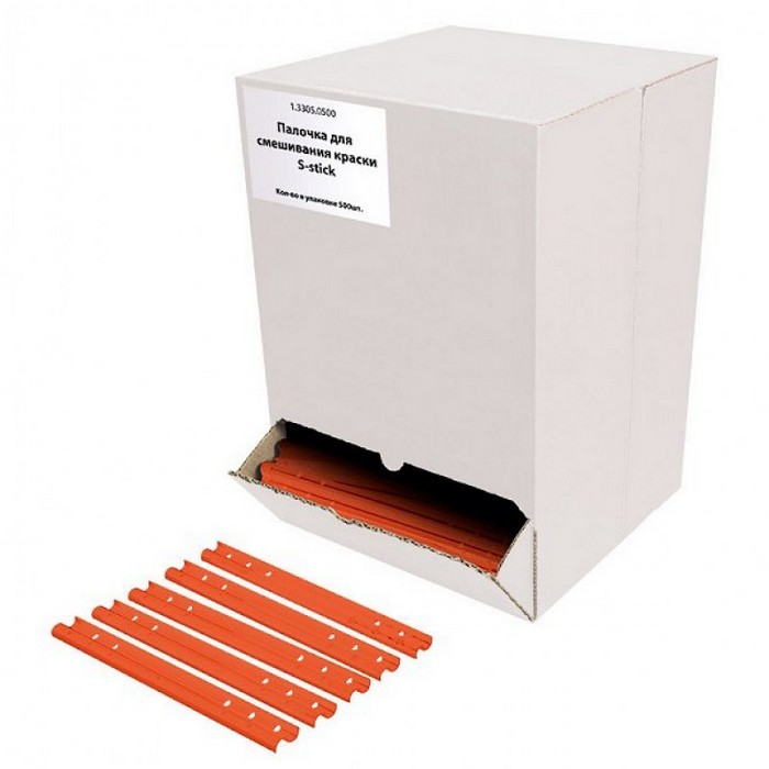 Интерколор S-STICK Палочка для смешивания краски (упаковка - 500шт.)
