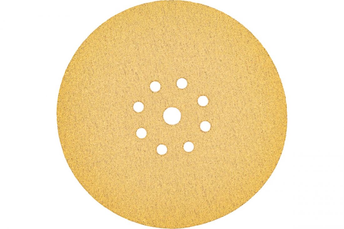 Abraform Шлифовальный круг на липучке  Giraffe GOLD,  225мм, 9 отв., Р180, в упаковке 100шт.