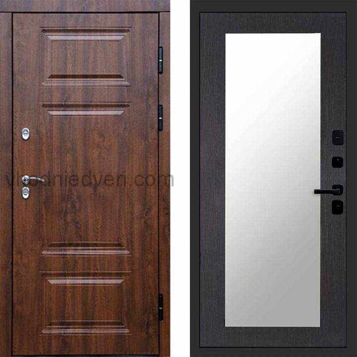 Входная дверь Termo-door Премиум Дуб - Зеркало триумф Венге