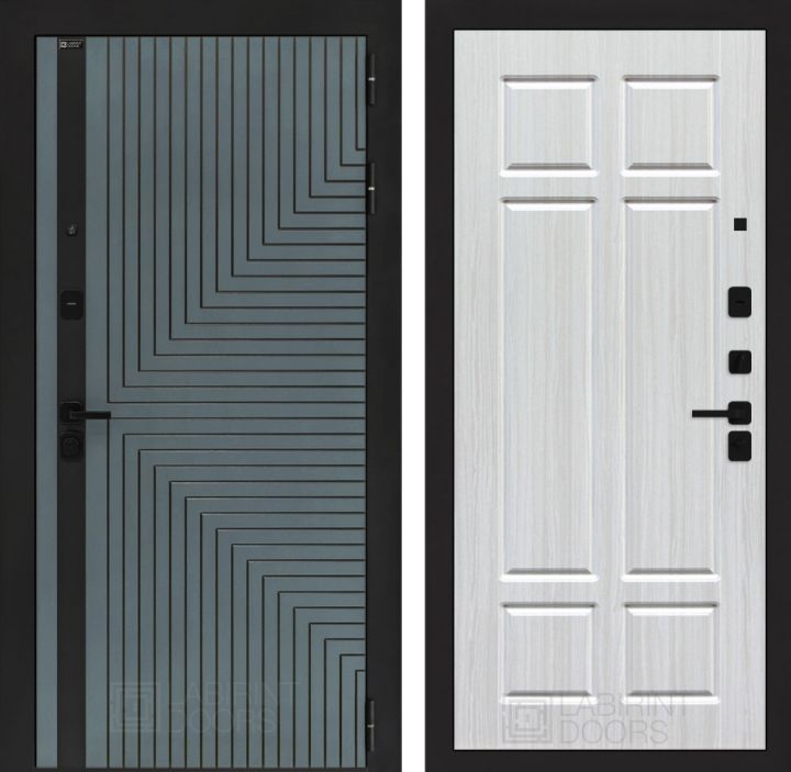 Входная дверь Лабиринт CREDOR 08 Кристалл Вуд