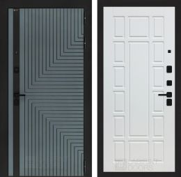 Входная дверь Лабиринт CREDOR 12 Белое дерево