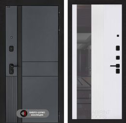 Дверь Входная Лабиринт EVOLAB 32 Белый софт рельеф