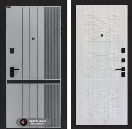 Дверь входная Лабиринт SKYLAB 06 Сандал белый