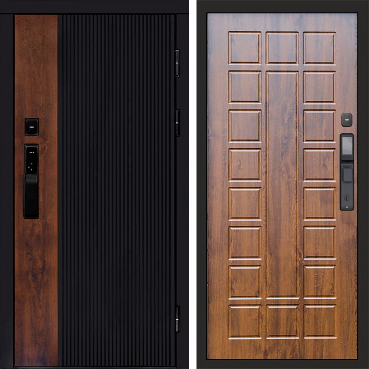 Входная дверь Termo-door ПРЕСТИЖ с электронным замком Престиж дуб