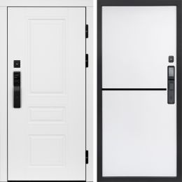 Входная дверь Termo-door ОРЕГОН WHITE с электронным замком Нео White
