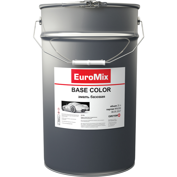 EuroMix Эмаль базовая EUROMIX жемчуг 230, объем 25л.