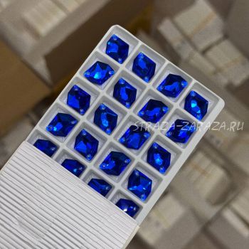K9 Luxe Пришивные Стразы Capri_Blue Космик 13*17 мм