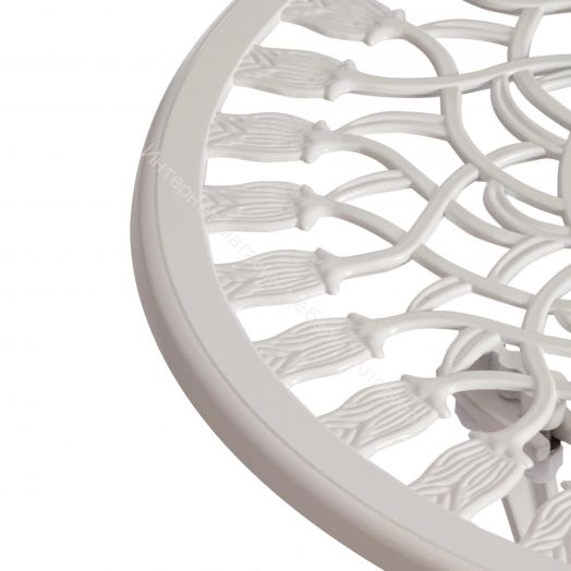 Комплект Secret De Maison Waltz of flowers (стол +2 стула) алюминиевый сплав, butter white