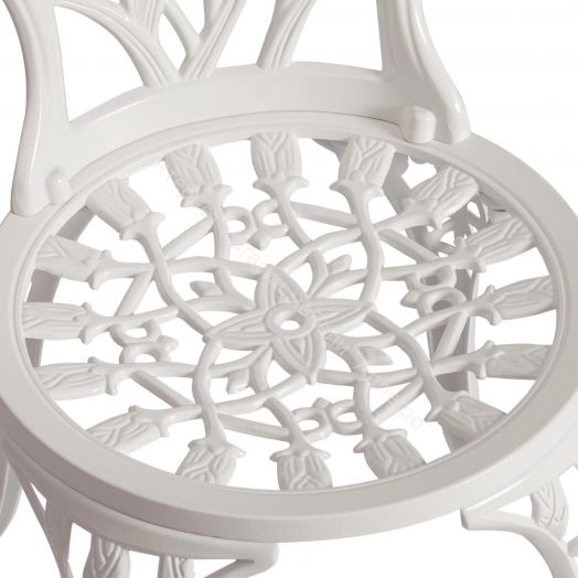 Комплект Secret De Maison Waltz of flowers (стол +2 стула) алюминиевый сплав, butter white