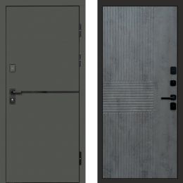 Входная дверь Termo-door Тренд Грин Мастино Бетон Темный