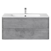 Тумба под раковину Vincea Vico VP800 VMC-2V100GW 100Х46 с ящиком схема 12