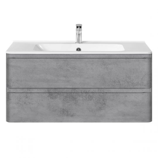 Тумба под раковину Vincea Vico VP800 VMC-2V100GW 100Х46 с ящиком схема 12