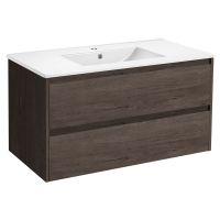 Тумба под раковину Vincea Gio G100 VMC-2G100TO 100Х47 с ящиками схема 10