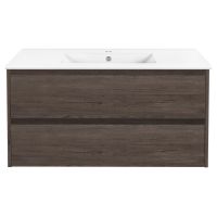 Тумба под раковину Vincea Gio G100 VMC-2G100TO 100Х47 с ящиками схема 11