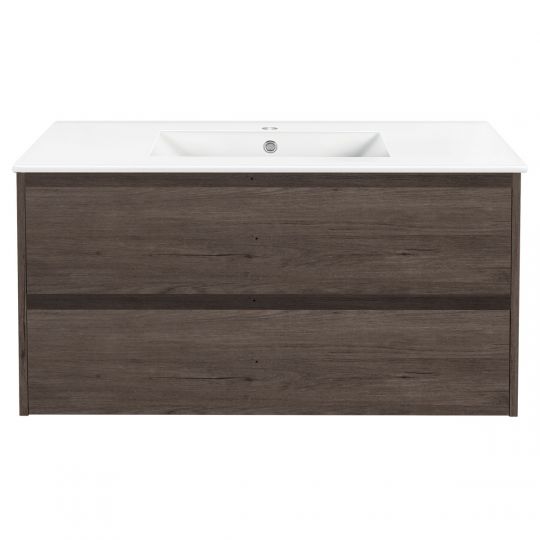 Тумба под раковину Vincea Gio G100 VMC-2G100TO 100Х47 с ящиками схема 11